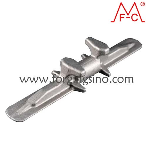 M0069 Casting forged metal bar of rubber track