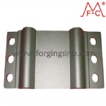 Forged tie plate for railway MFC4