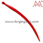 M0401 Forged curved V profile prong