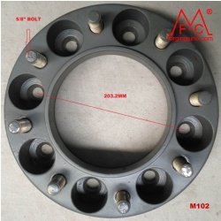 M0516 Wheel Spacer for Ott Over Tire Track for Skid Steer Loader