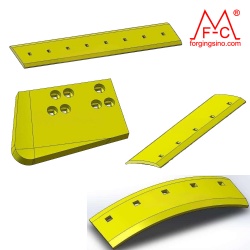 M0520 Moldboard End Bits Edge Cutting Blades for Bulldozers Graders