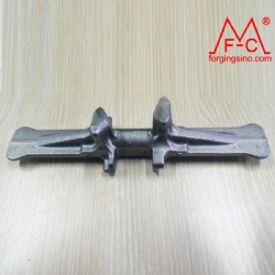 M0538 casting iron core for rubber tracks