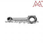 Forged vehicle connecting rod