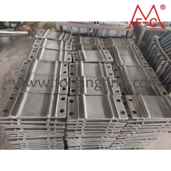 M0114 Forged tie plate of railway-mass production